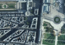 imagem aérea da sua cidade
