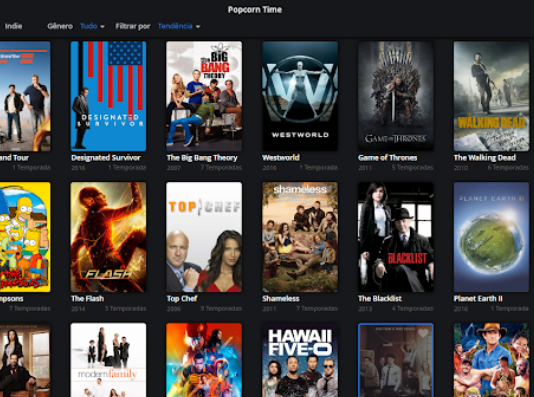 App grátis para assistir filmes e series online